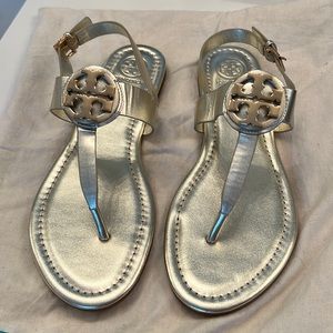 Tory Burch Sandals Gold size 7.5